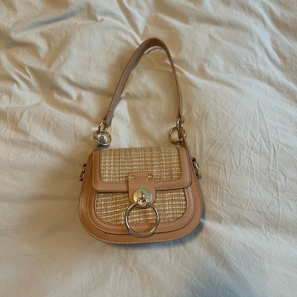 FRANCESCAS WOVEN BOHO HANDBAG